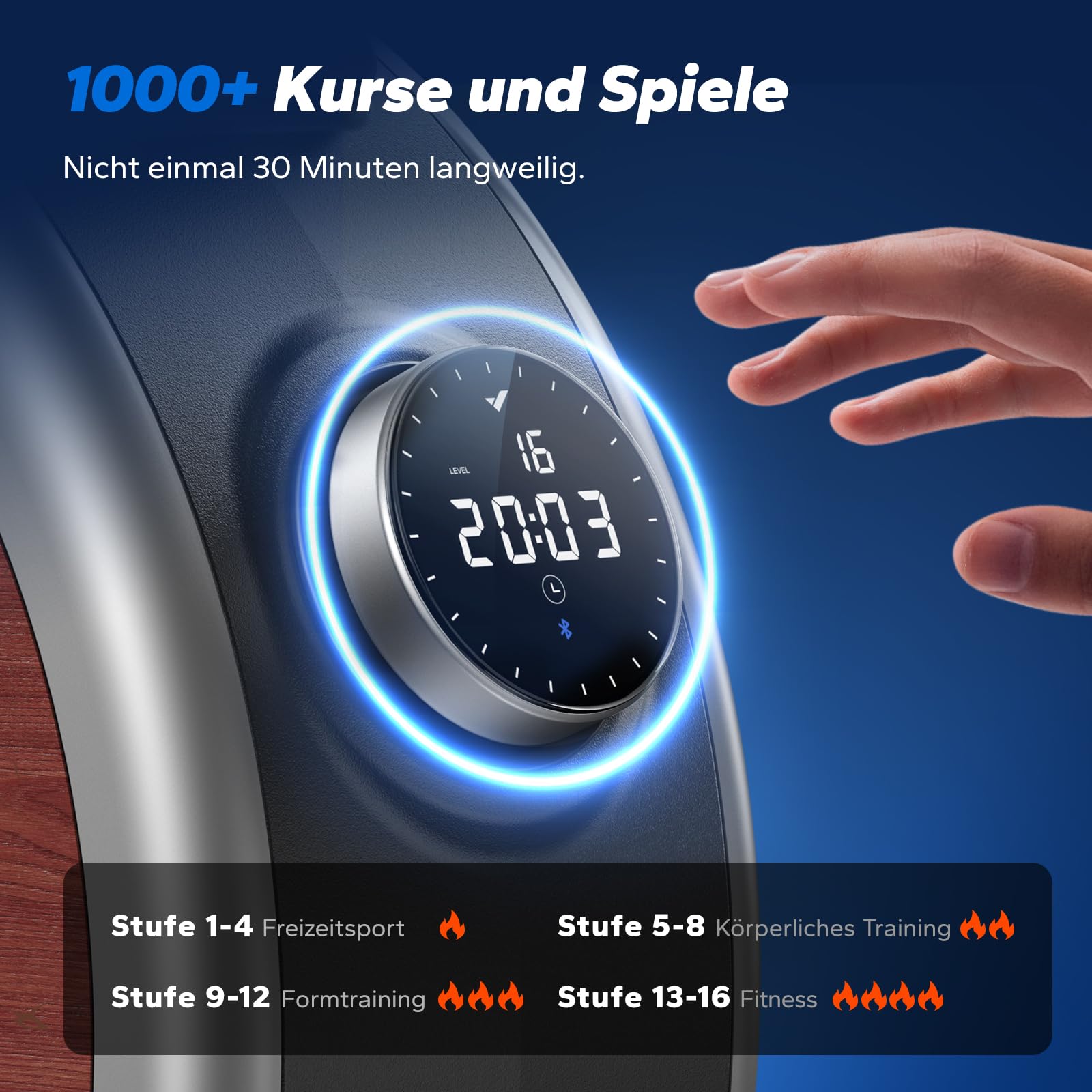 MERACH Wasserrudergerät R14 – 22L Tank aus Gummibaumholz, APP, Profi-Monitor & Tablet-Halter, ergonomischer Sitz, intensives Heimtraining