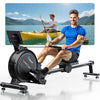 [2026 Testversion] Rudergerät für Zuhause – Magnetisch, 16 Widerstände, APP & LCD, Cardio-Training, Home-Gym, bis 160kg belastbar